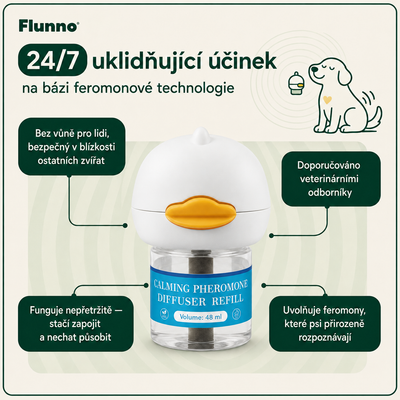 Sada Uklidňujícího Difuzéru Pro Psy