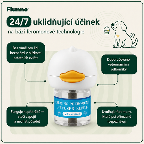 Sada Uklidňujícího Difuzéru Pro Psy