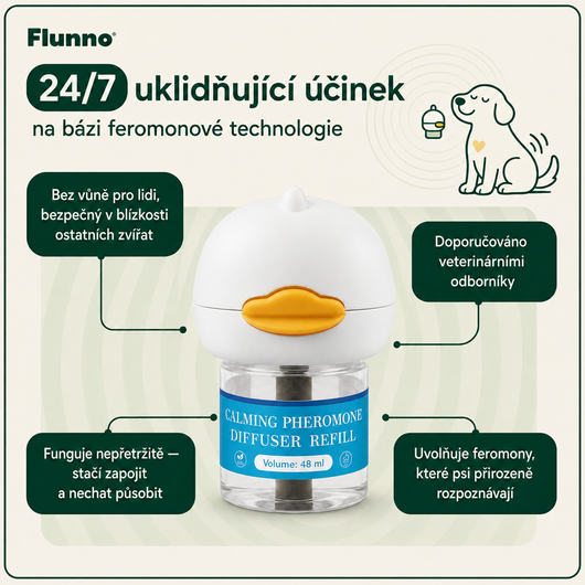 Sada Uklidňujícího Difuzéru Pro Psy